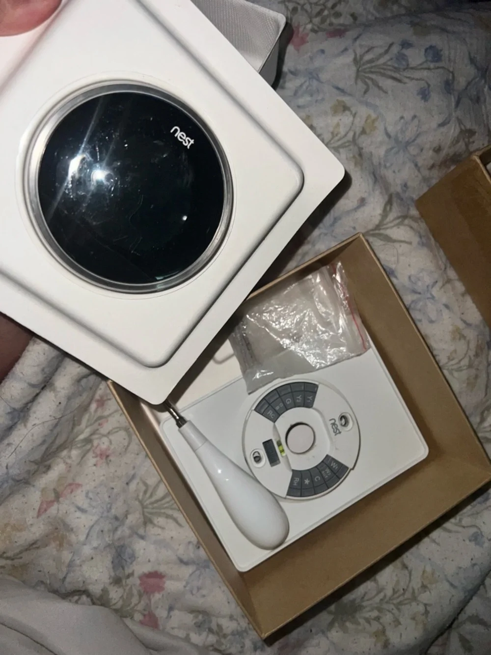 Nest Thermostat Model 02A 2nd Gen Wifi Programmable Learning Black/Silver